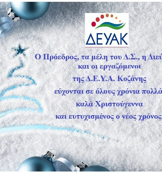 ΕΥΧΕΣ ΧΡΙΣΤΟΥΓΕΝΝΩΝ ΚΑΙ ΝΕΟΥ ΕΤΟΥΣ